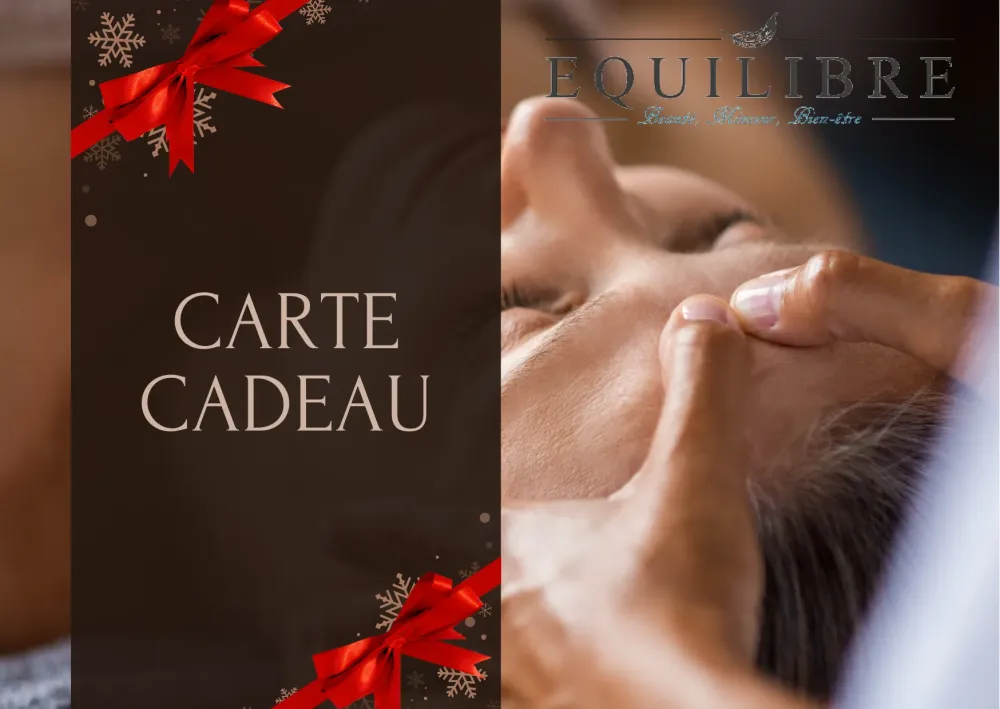 Marron Rouge Photo Photo Noël Bien-être Carte Cadeawebp